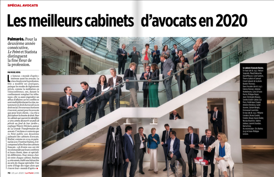 Classements | REF Avocats Parmi Les Meilleurs Cabinets D'affaires